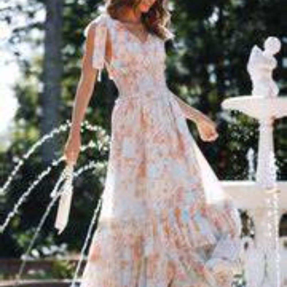 PETAL AND PUP CRISTABEL TIERED MAXI EUC
